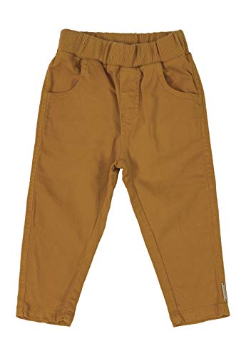 Calça de Sarja, Up Baby, Meninos, Amarelo, 1