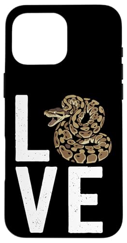�{�[���p�C�\�� �T���O���X���D�� ঒��� �w�r Ball Python Snake Owner Love �X�}�z�P�[�X iPhone 16 Pro Max �p