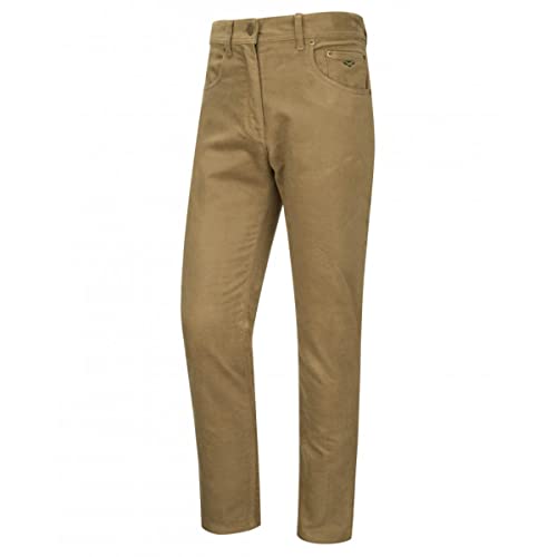 Carrick Stretch Tech Moleskin Trouser Dried Moss 34