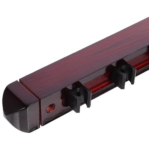 Porte-queue de billard mural en bois avec 6 emplacements de rangement