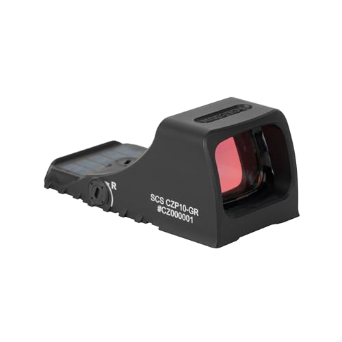 Image of HOLOSUN Green Multi-Reticle, Aluminum, Solar, Circle Dot, CZ P10 Pistol Cut (SCS-P10-GR)