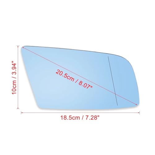 Verre rétroviseur compatible BMW brisé ? Solution chauffante 545i - 3