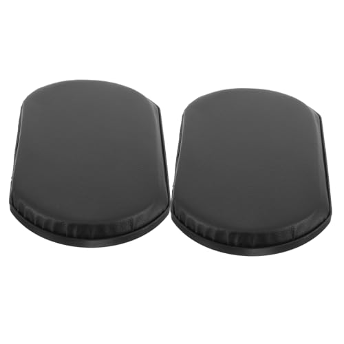 IWOWHERO 2pcs Wheelchair Wheelchair Elevated Leg Rest Wheelchair Foot Rest Padded Leg Rest for Wheelchair Leather