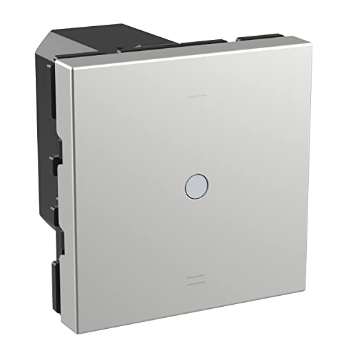 Placa Legrand RA4412CM2 gris para interruptor de luz en pared 2