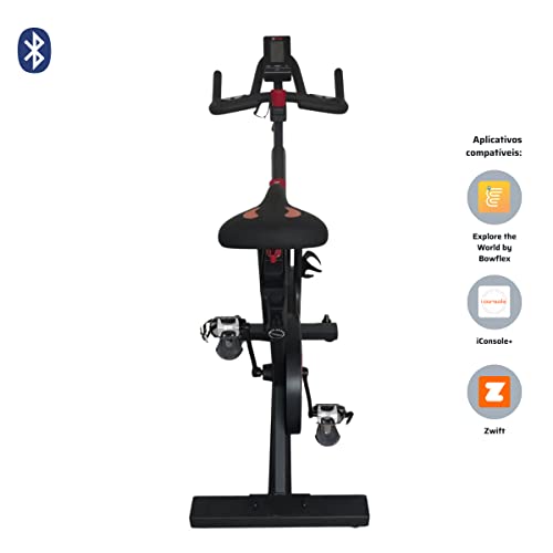 Bicicleta Spinning Magnética Bike Ziyou ZU250 Modelo 2023 Connect Bluetooth + 1 Ano Ziyou Club aulas