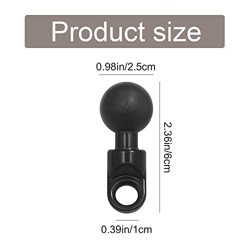 XiXiYang Ball Ram Mount Base,Universal Ball Mount Adapter,10mm Mounting Hole Strong Ball Mount Connect to Motorcycle Phone Holder Any Accessory Fit for Ball Socket Arm - Image 2
