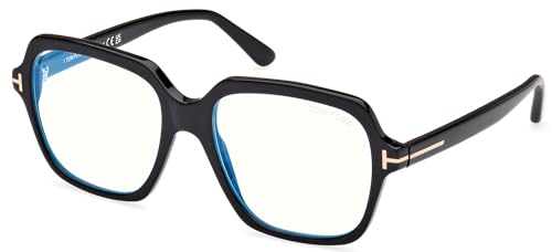 Tom Ford Ft5908-b Sunglasses, Shiny Black, 54