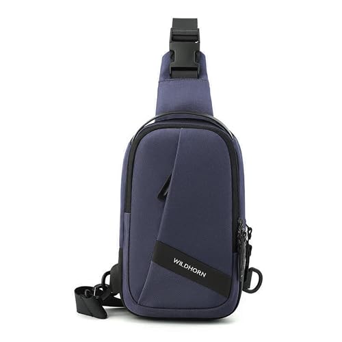 Image of WildHorn Sling Bag for Men | Water-Resistant Crossbody Chest Bag with Multiple Compartments I Adjustable Strap for Travel, Office & Daily Use