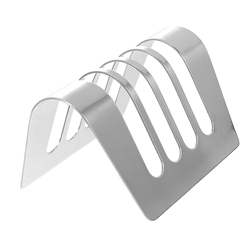 Cabilock Bread Pantry Organizer Toast Rack Bread Holder Storage Rack Breakfast Tray Elegant Design