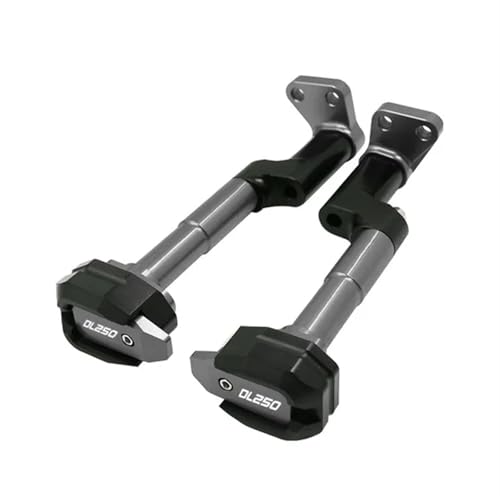 Sliders de cadre de moto Suzuki GW250 crash pad protection contre les chutes chrome