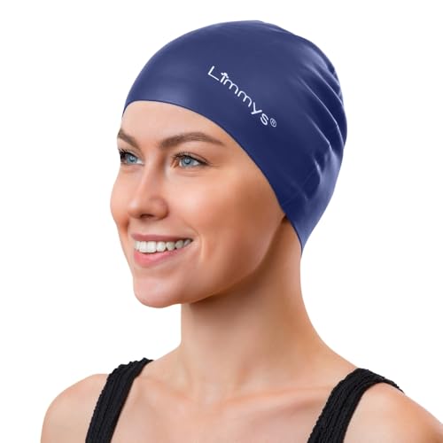 Limmys Premium Swim Cap for Adults – Soft Silicone Swimming Cap for Women & Men – Comfortable, Streamlined Fit, Chlorine Resistant & Hypoallergenic – Trusted by Swimmers Worldwide