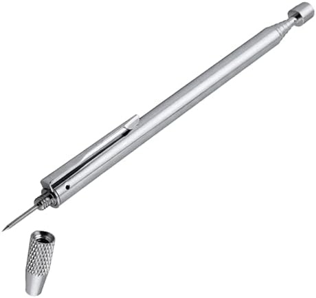 Master Magnetics Magnetic Pick-Up Tool - Telescoping, Retrieving Magnet with Scribe, 25" Length, 3 lb. Hold, 07565