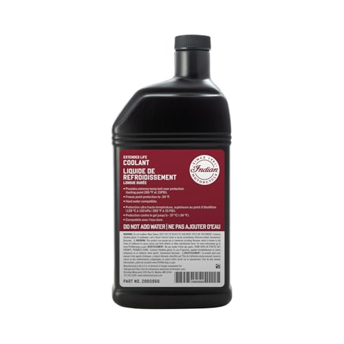Indian Motorcycle 50/50 Premix Coolant