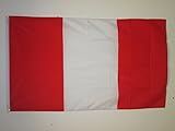 bandera peru redonda Material : Poliester 100D AZ FLAG Bandera de PERÚ SIN Armas 150x90cm - Bandera PERUANA Civil SIN Escudo 90 x 150 cm