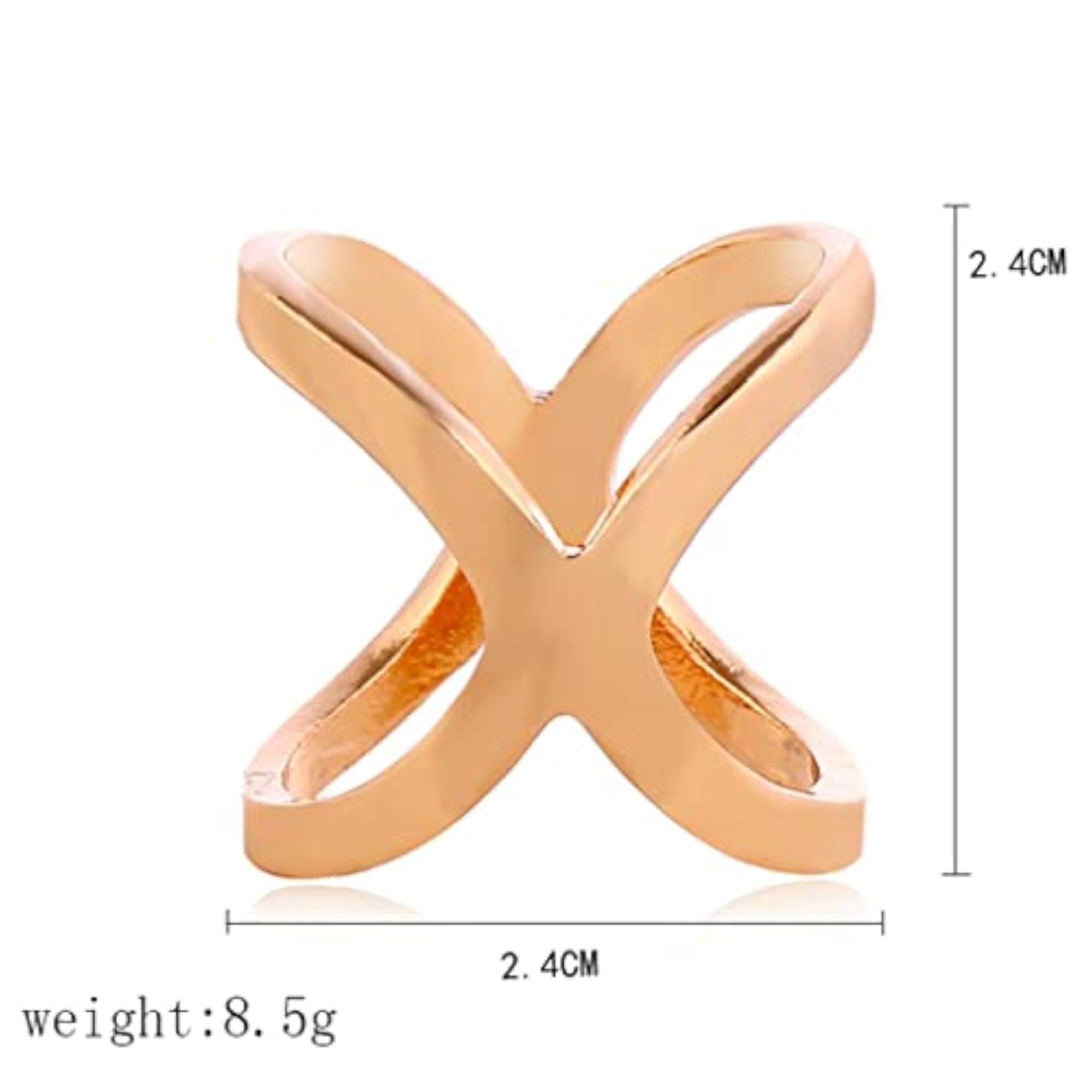 Silk Chiffon Scarf Clip Ring Holder, Elegant Wedding Accessory