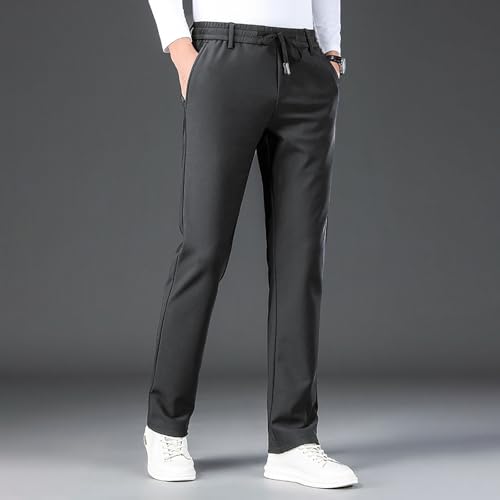 Dress Pants for Men Business Casual Trousers Pleated Front Straight Leg Plus Size Work Pants Office Wedding Trendy2
