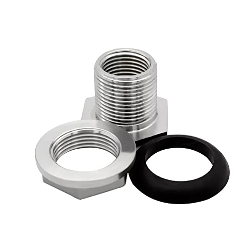 Beduan 1" FPT Bulkhead Water Tank Connector Stainless Steel Thru-Bulk Fitting