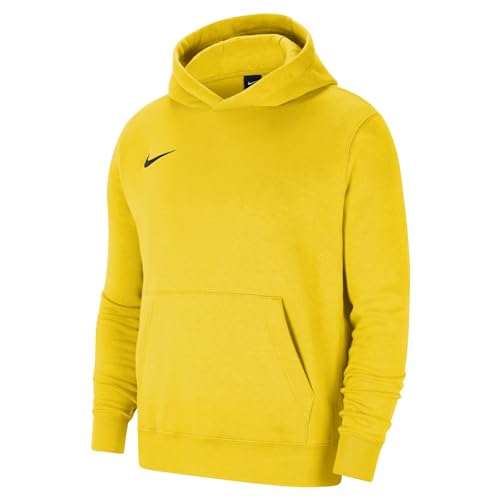 Nike Jungen Y Nk Flc Park20 Po Hoodie Kapuzenpullover, Tour Yellow/Black,...