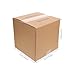 PRETYZOOM 5pcs Extra Strong Corrugated Cardboard Boxes 220x220x220mm Square Medium Shipping and Moving Packing Storage Boxes for Mailing and Industrial Use