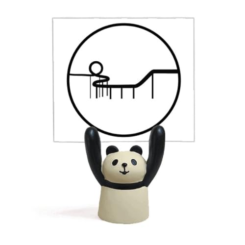 Support de mémo panda pour ne plus perdre vos notes de bureau