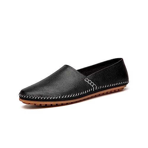 Zapatos casuales de cuero Momuk para caminar sin dolor y lucir elegante en la oficina