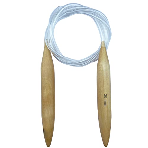 Mdoker Wooden Circular Knitting Needles 47-inch...