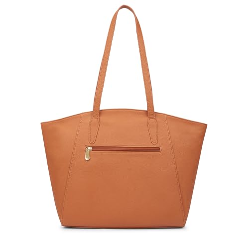 Image of Caprese Ruby Large Tote Bag for Women with Comfortable Straps | Stylish Shoulder & Handheld Bag | Fits Up to 16 Inch Laptop | Durable, Multi-Compartment Design for Work, Travel, Shopping