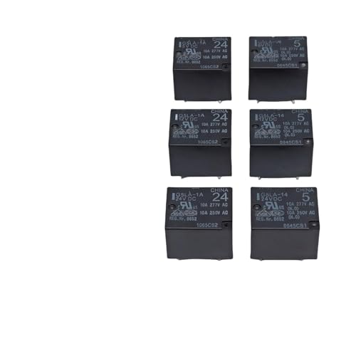 Relais 5VDC 12VDC 24VDC G5LA-14 T73 1C 10A protection surcharge