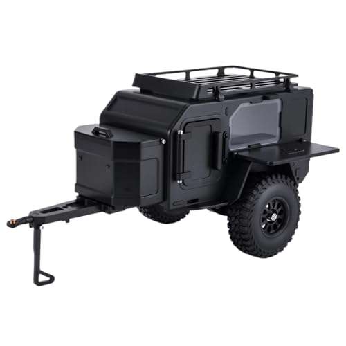 Remorque camping tout-terrain RC résout le manque de réalisme TRX4M SCX24