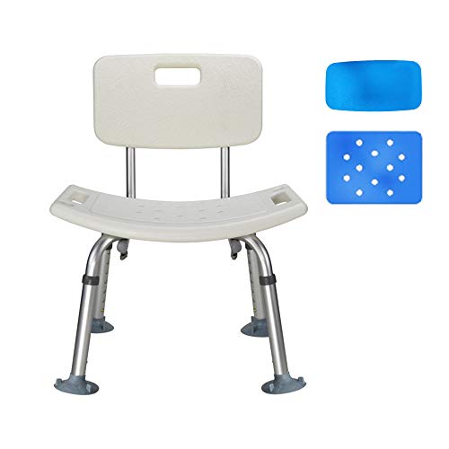 RAKU 風呂イス シャワーチェア バスチェア 高さ調節 介護用品 お風呂 椅子 錆にくいアルミ合金パイプ 耐荷重100kg 高齢者 妊婦入浴介助 浴室 銭汤 お風呂場 伸縮式 組み立て簡単 工具不要 日本語説明書付 (風呂椅子(背もたれ)) RAKU 風呂イス シャワーチェア バスチェア 高さ調節 介護用品 お風呂 椅子 錆にくいアルミ合金パイプ 耐荷重100kg 高齢者 妊婦入浴介助 浴室 銭汤 お風呂場 伸縮式 組み立て簡単 工具不要 日本語説明書付 (風呂椅子(背もたれ))