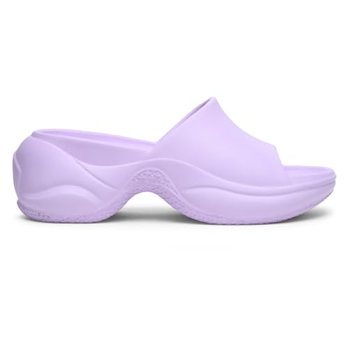 Image of YOHO SLR 102 Slip-Ons for Women | One-Piece EVA Build | Lightweight & Water-Resistant | Ergonomic Contour Design | Bold Fashion Silhouette | Sculpted Footbed | All-Day Ease