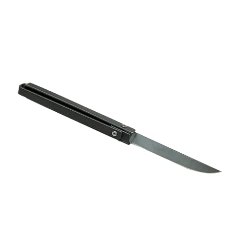 NTK, Faca Juliet em Aço M390 Multifuncional para Camping e Aventura, Preto