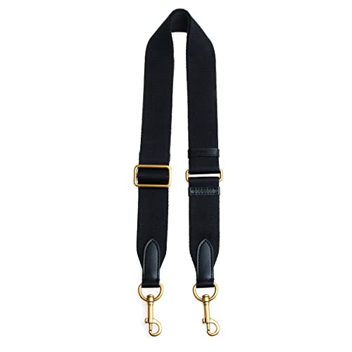 Image of jiesinlov Bag Strap Replacement Crossbody Strap for TOTE Handbags Adjustable (BLACK)