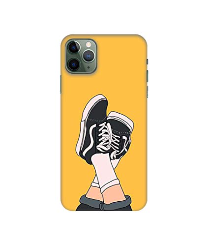 Image of Amazon Brand - Solimo Designer Boy Shoes Pattern 3D Printed Hard Back Case Mobile Cover for Apple iPhone 11 Pro Max