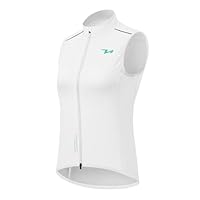 ROCKBROS TVI Damen Winddichte Weste Fahrradweste Leichtweight Atmungsaktiv Leichte Frauen Ärmellose Jacke Pendeln Laufen Wandern Camping Outdoorsport S