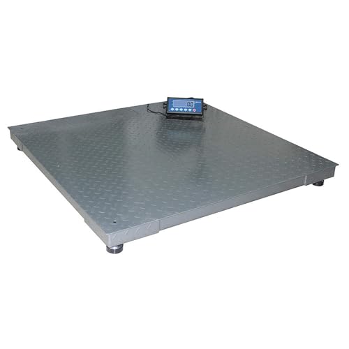 Báscula digital para piso con indicador remoto 2200kg miniatura 1
