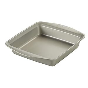 Rachael Ray Nonstick Bakeware Set without Grips includes Nonstick Bread Pan, Baking Pans, Cake Pans, Cookie Sheet / Baking Sheet - 10 Piece, Silver Rachael Ray Nonstick Bakeware Set without Grips includes Nonstick Bread Pan Baking Pans Cake Pans Cookie Sheet Baking Sheet 10 Piece Silver