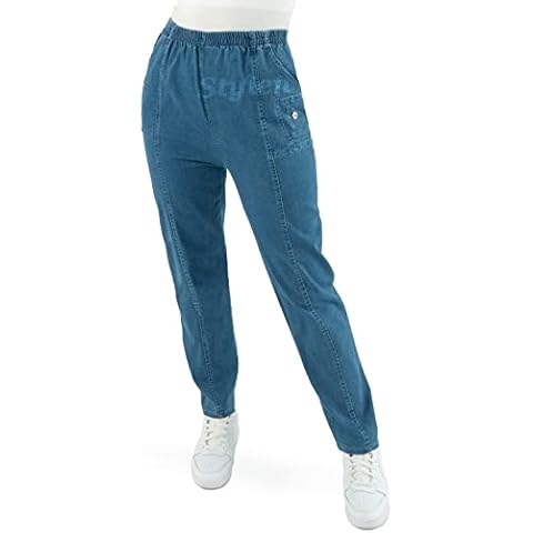 URBAN STITCH Women's Plus Size Stretch Jeans Cover