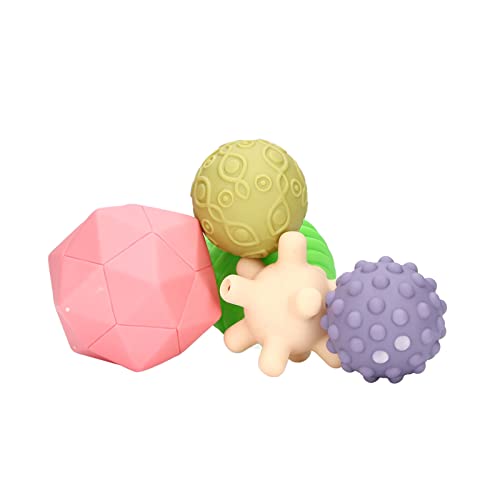Bolas sensoriais para bebês, fácil de agarrar, leve, seguro, desenvolvimento de habilidades, cores b