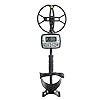 Detector de metales Detector de metales Profesional Profundo a prueba de agua Bobina de detección de metales Sensible Detector de metales Buscador de oro Treasure Hunter Pantalla LCD para Treasure Hun