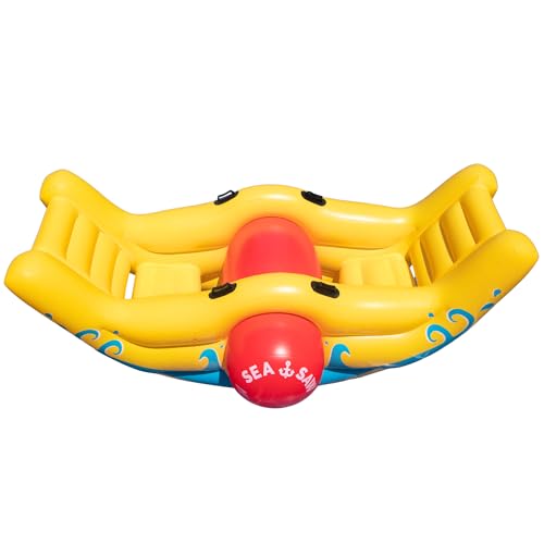 Swimline Sea-Saw Rocker , Yellow