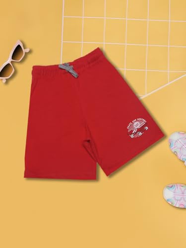 Image of Dollar Champion Cotton Regular Fit Bermuda for Boys -Actual Color May Vary