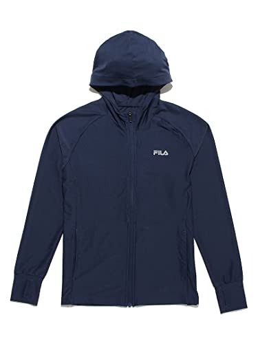 フィラ FILA FITNESS フィットネス UV ストレッチ DRY パーカー レディース 春夏 ピンク グレー 紺 ネイビー スポーツ フィットネス ウェア 速乾 412646-1 SPK GY NV