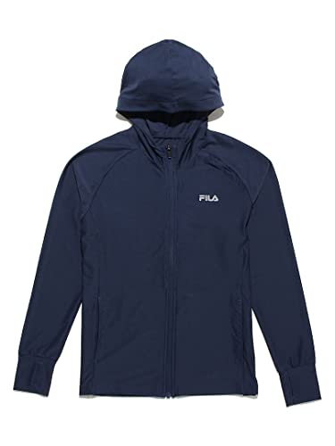 フィラ FILA FITNESS フィットネス UV ストレッチ DRY パーカー レディース 春夏 ネイビー スポーツ フィットネス ウェア 速乾 412646-1 NV