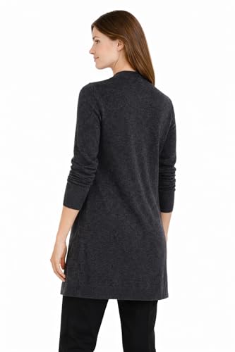 Image of State Cashmere Women's Button Front Cardigan 100% Pure Cashmere V Neck Fashion Sweater Dress with Pockets