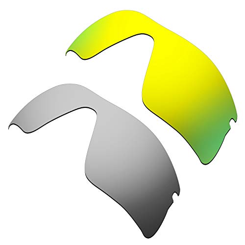 Lentille de rechange pour Oakley Radar Range 53-097 Or 24 carats Titane