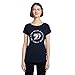 Produktbild TOM TAILOR Denim Damen Jersey T-Shirt aus Bio-Baumwolle 1016431, 10360 - Real Navy Blue, S