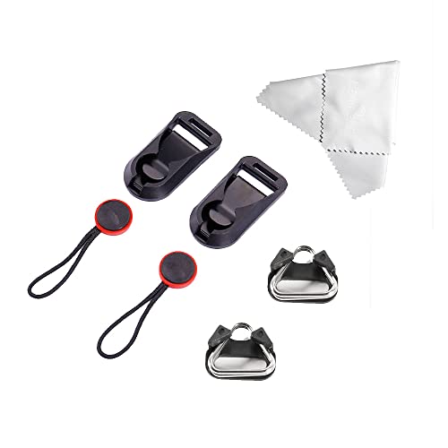 Adaptateur de sangle pour appareil photo Quick Release Kit Binoculars Adaptateur Reinforcement Connecting Buckles Cover