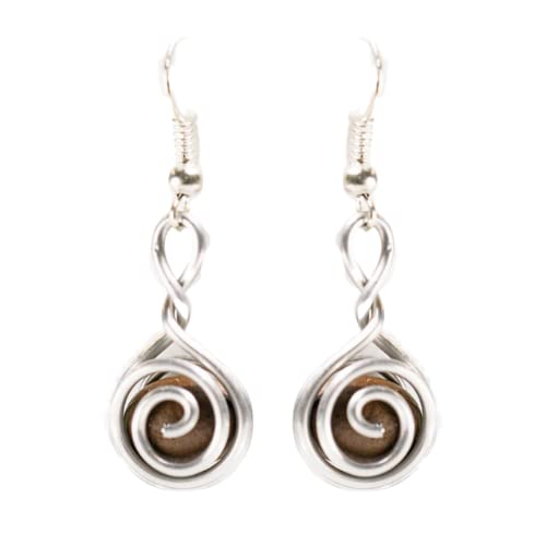 Handmade Coffee Earrings with Real Coffee Beans | Made With Love by Mothers & Women Artisans