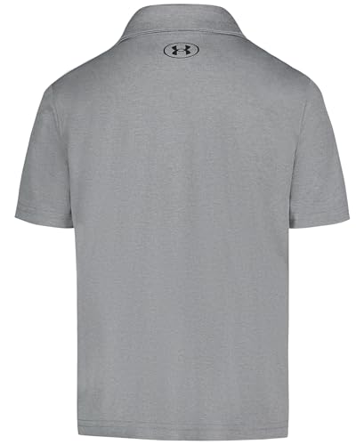 Image of Under Armour Boys' Matchplay Short Sleeve Golf Polo, Lightweight Performance Stretch, Logo Detailing